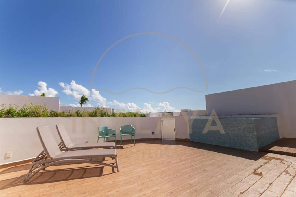 Luxury Condo, 2br Ph, 3ba, Private Rooftop, Sauna Apartamento Playa del Carmen